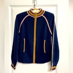 Cashmere 🧸 Zip Front Bomber Jacket